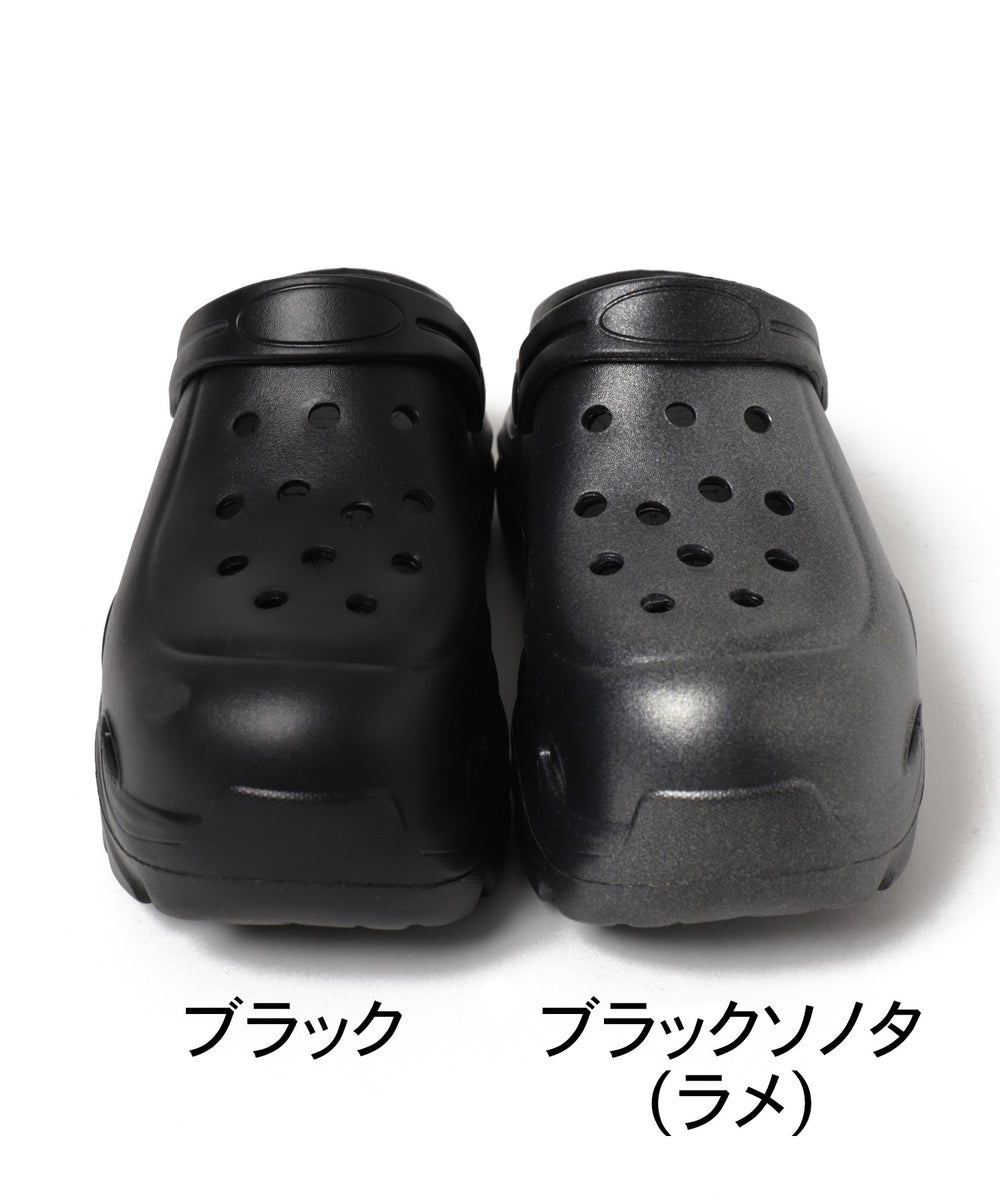 厚底ラバーサンダル