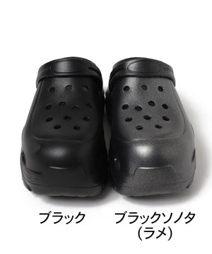 厚底ラバーサンダル