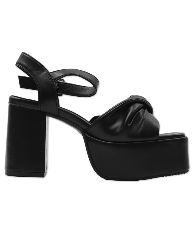 ストーム付きクロスヒールサンダル