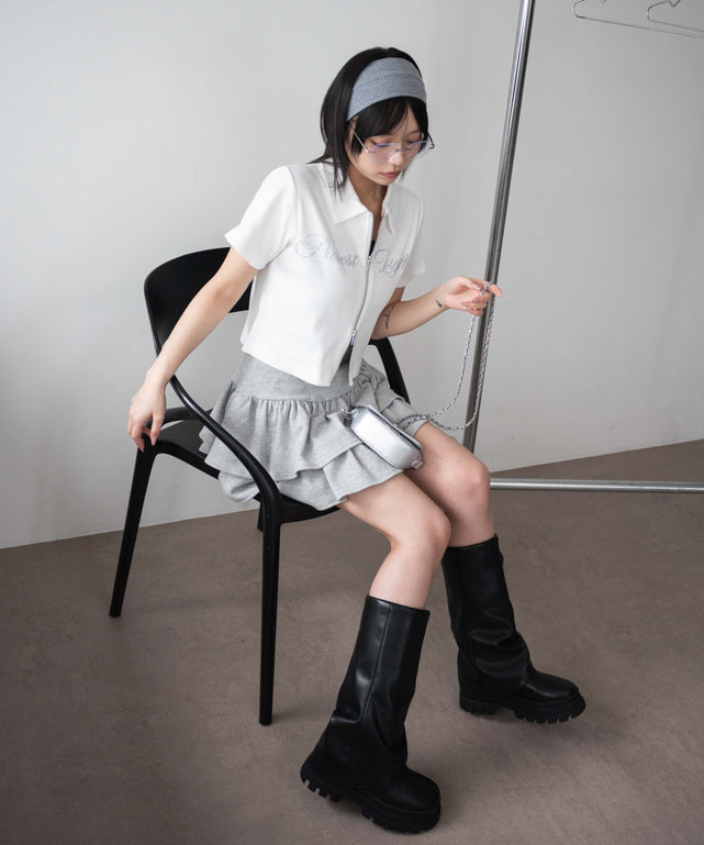 オフホワイト モデル：159cm F着用