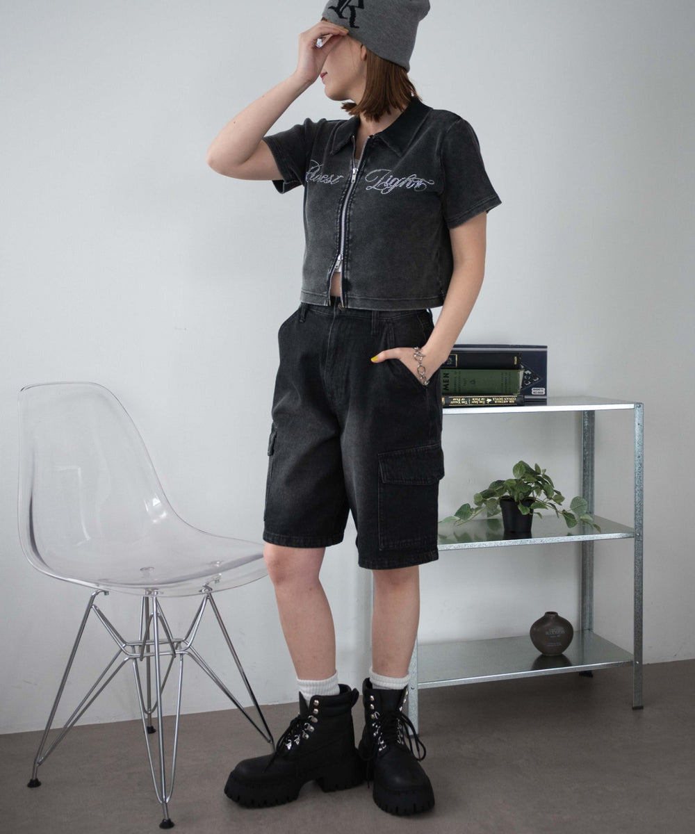 スミクロ モデル：155cm F着用