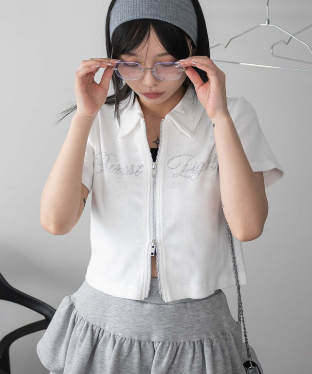 オフホワイト モデル：159cm F着用