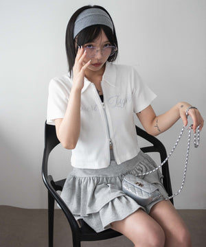 オフホワイト モデル：159cm F着用