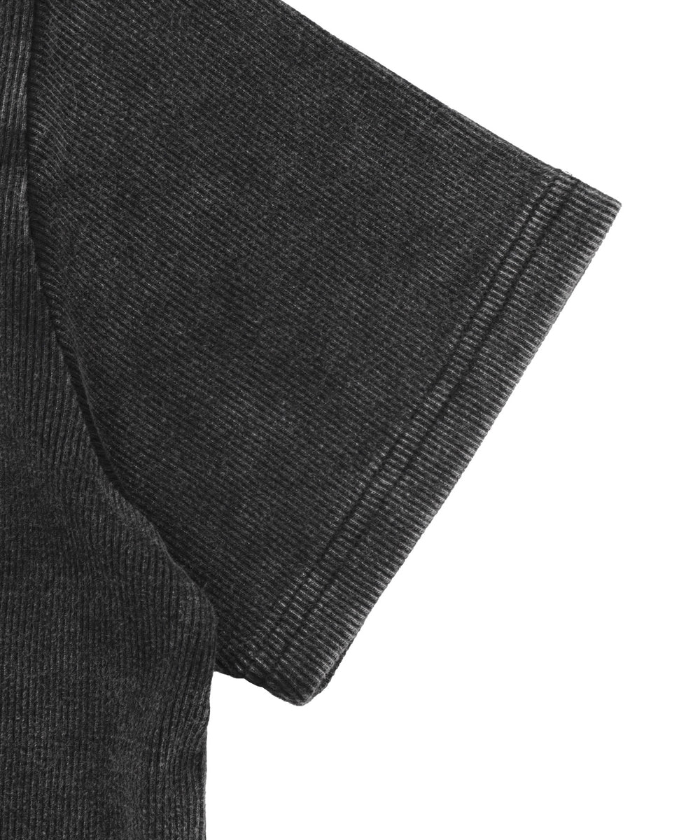 ラインストーンロゴWZIPトップス