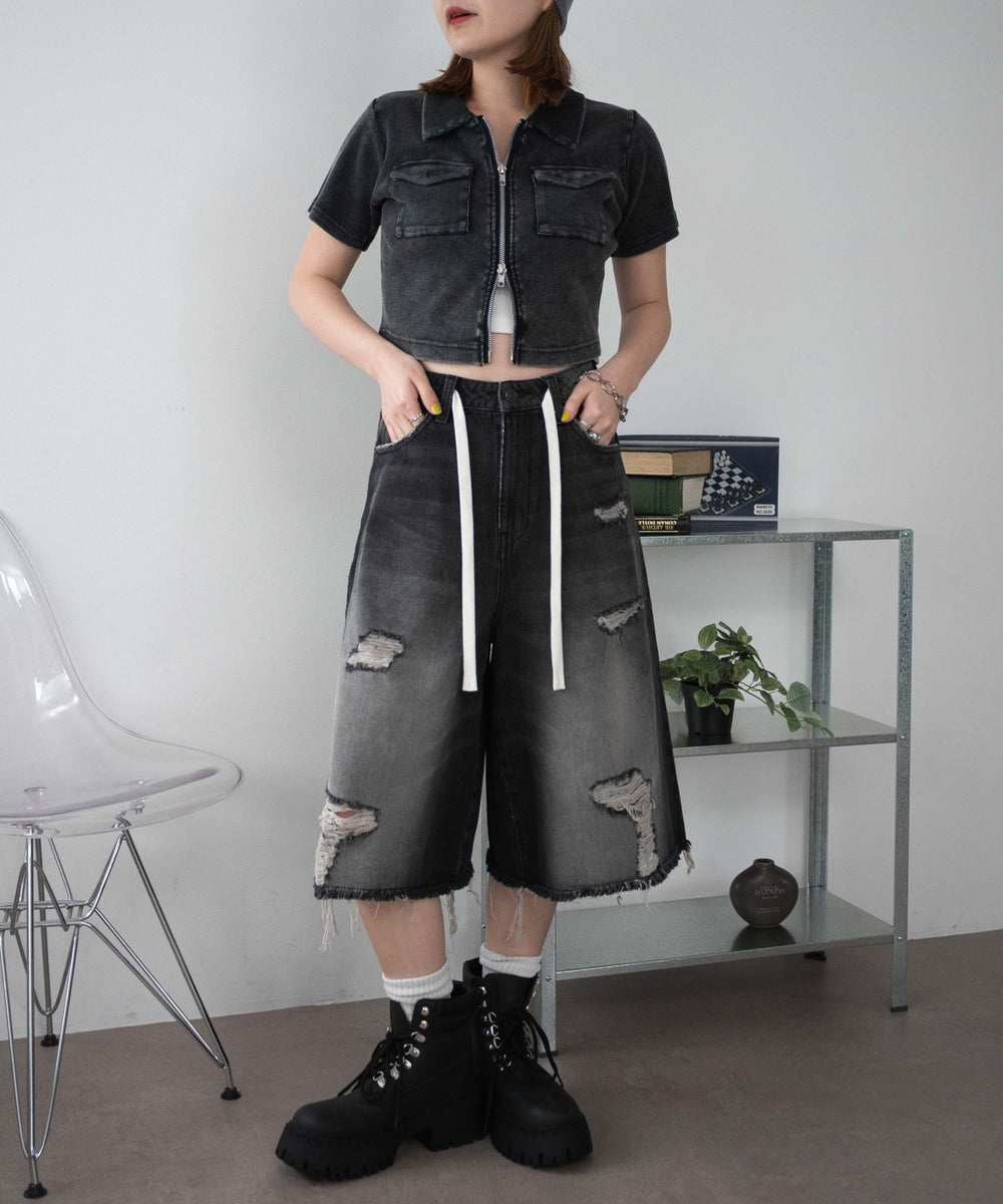 スミクロ モデル：155cm F着用