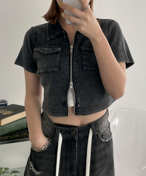 スミクロ モデル：155cm F着用