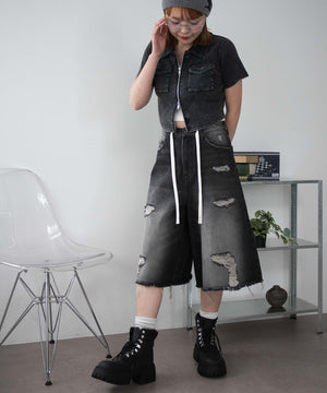 スミクロ モデル：155cm F着用