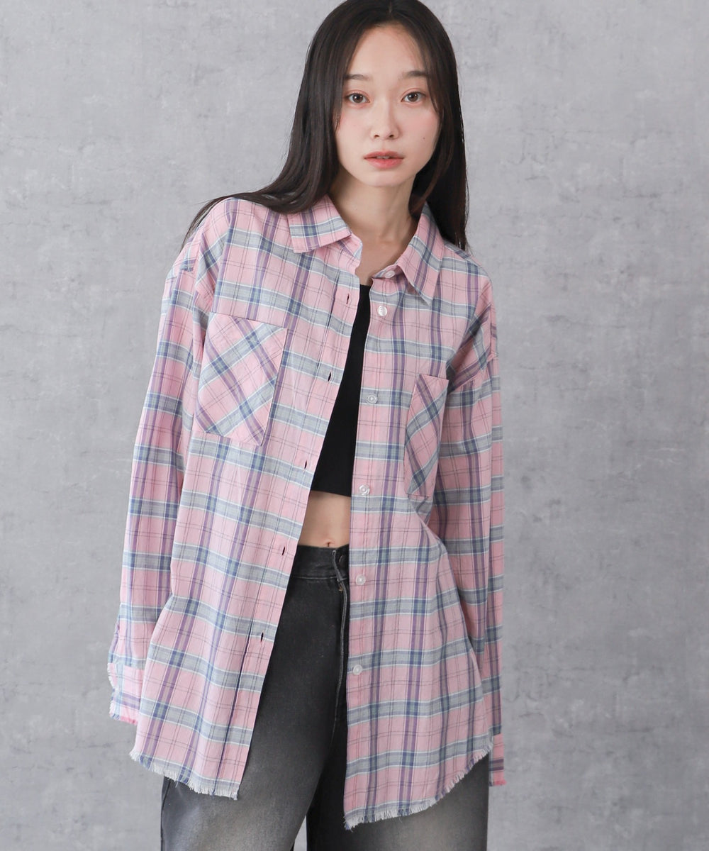 ピンク モデル：161cm F着用