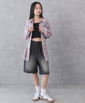 ピンク モデル：161cm F着用