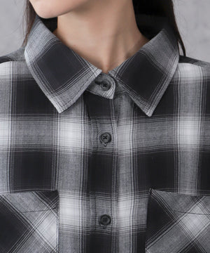 チェックBIGシャツ