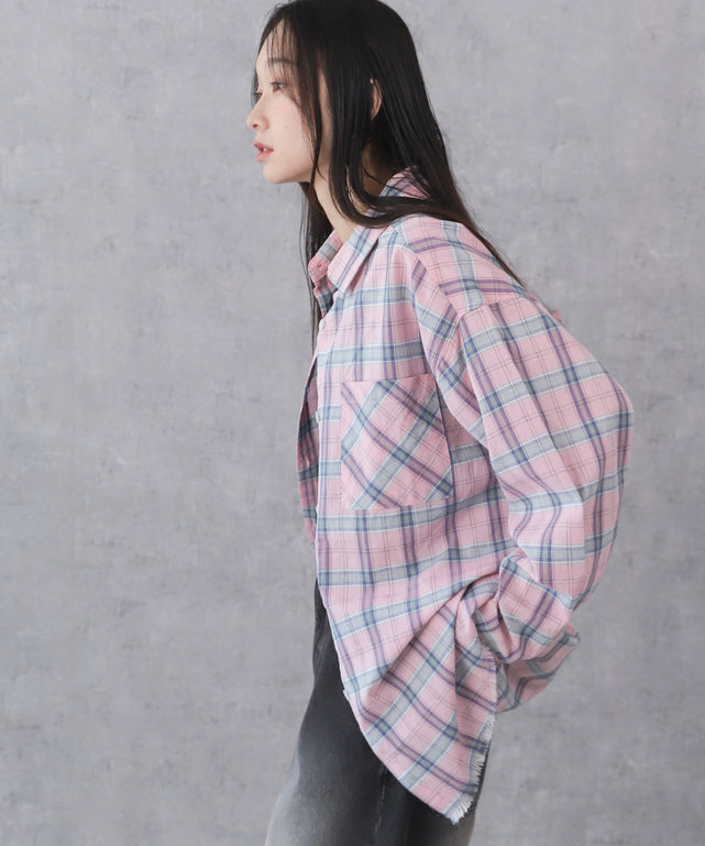 ピンク モデル：161cm F着用