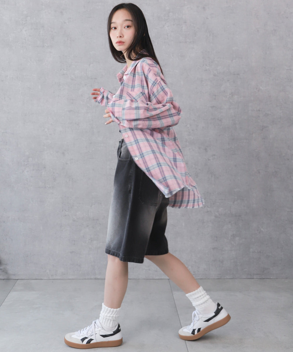 ピンク モデル：161cm F着用