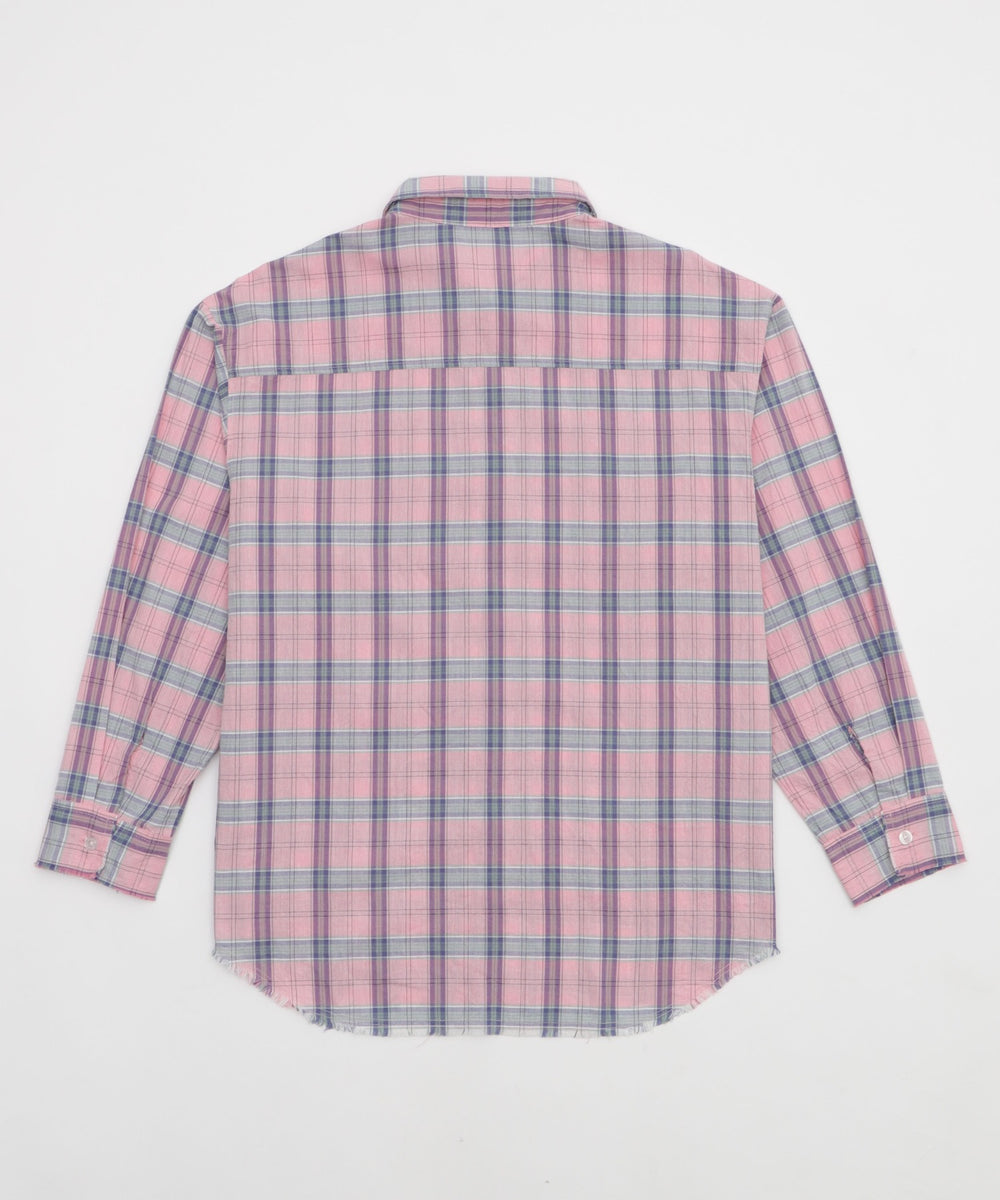 チェックBIGシャツ