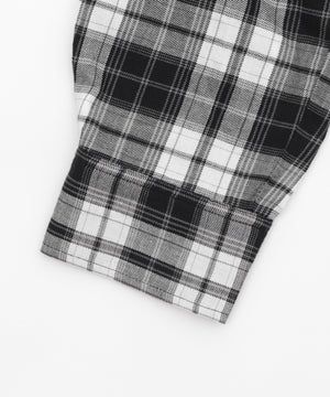 チェックショートシャツ