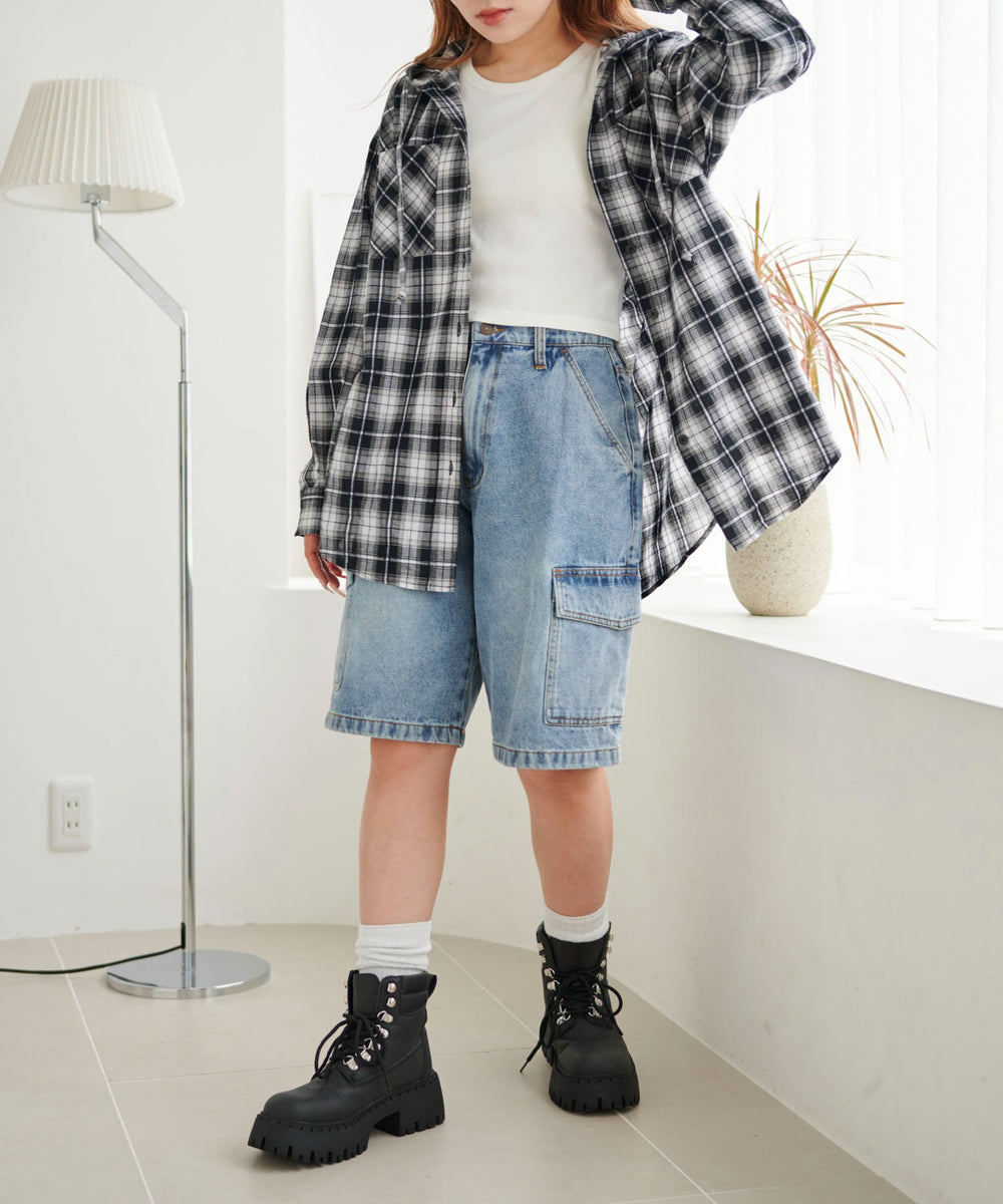 ブラック モデル：155cm F着用