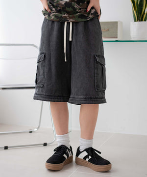 デニムブラックソノタ モデル：155cm F着用