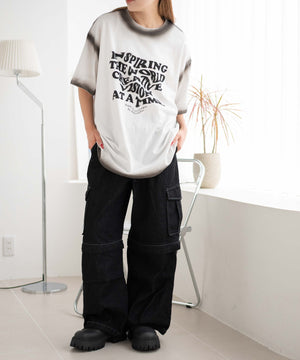 デニムブラック モデル：155cm F着用