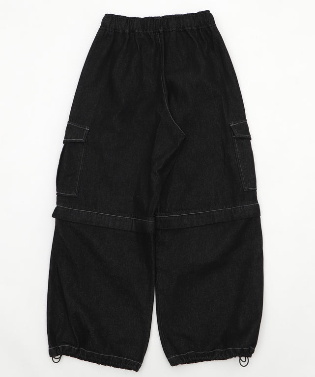 2WAYデニムカーゴパンツ