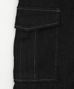 2WAYデニムカーゴパンツ