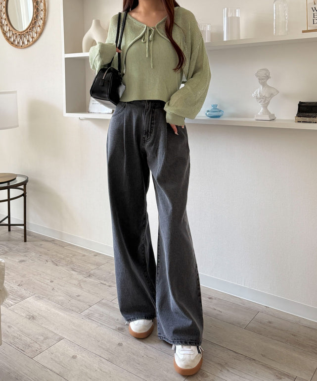 グリーン　モデル:160cm F着用