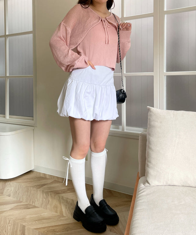 ピンク モデル：160cm F着用