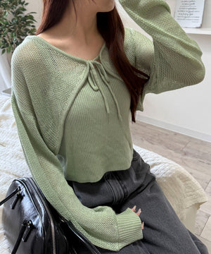 グリーン　モデル:160cm F着用