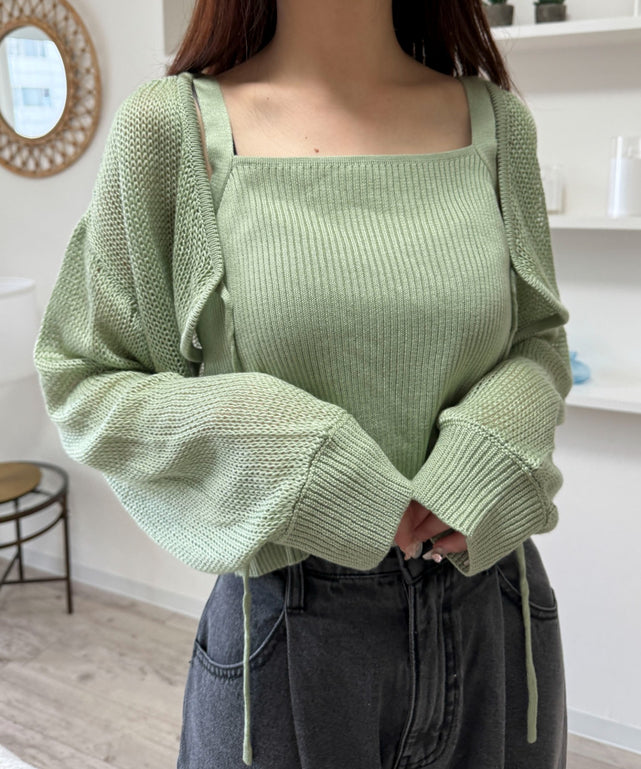 グリーン　モデル:160cm F着用