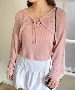 ピンク モデル：160cm F着用