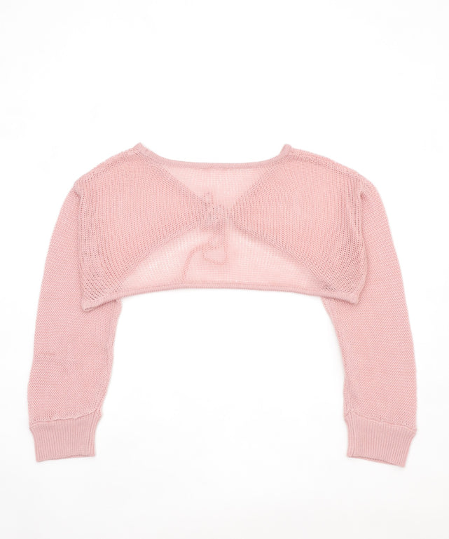 アンサンブルメッシュリボンカーディガン