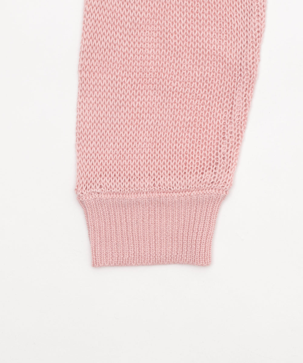 アンサンブルメッシュリボンカーディガン