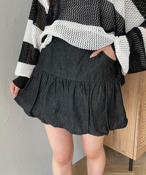 デニムブラック モデル：160cm F着用