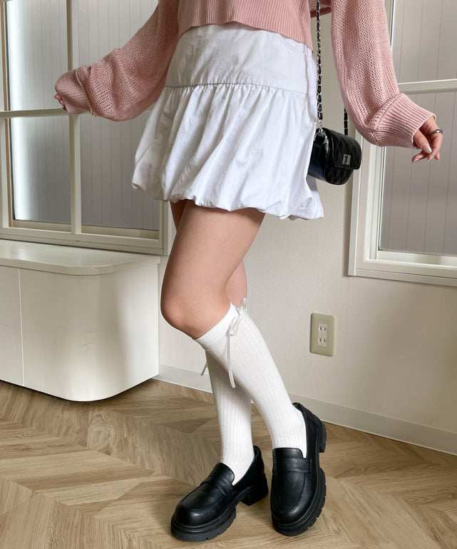 ホワイト モデル：160cm F着用