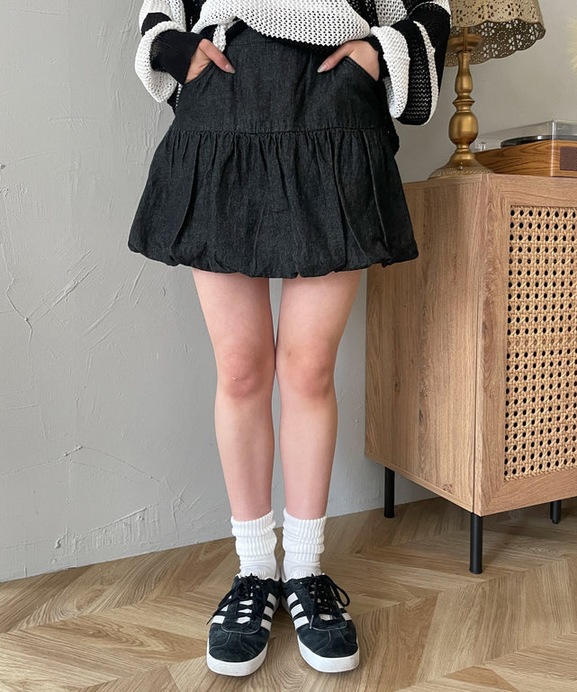 デニムブラック モデル：160cm F着用