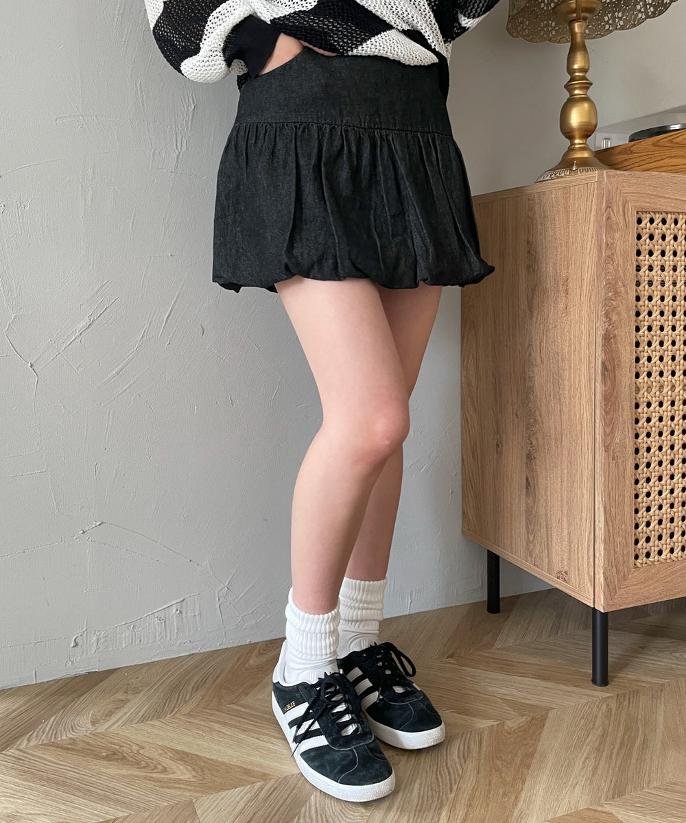 デニムブラック モデル：160cm F着用