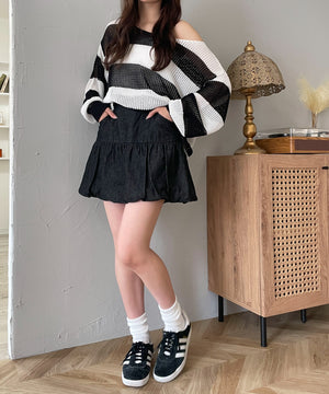 デニムブラック モデル：160cm F着用