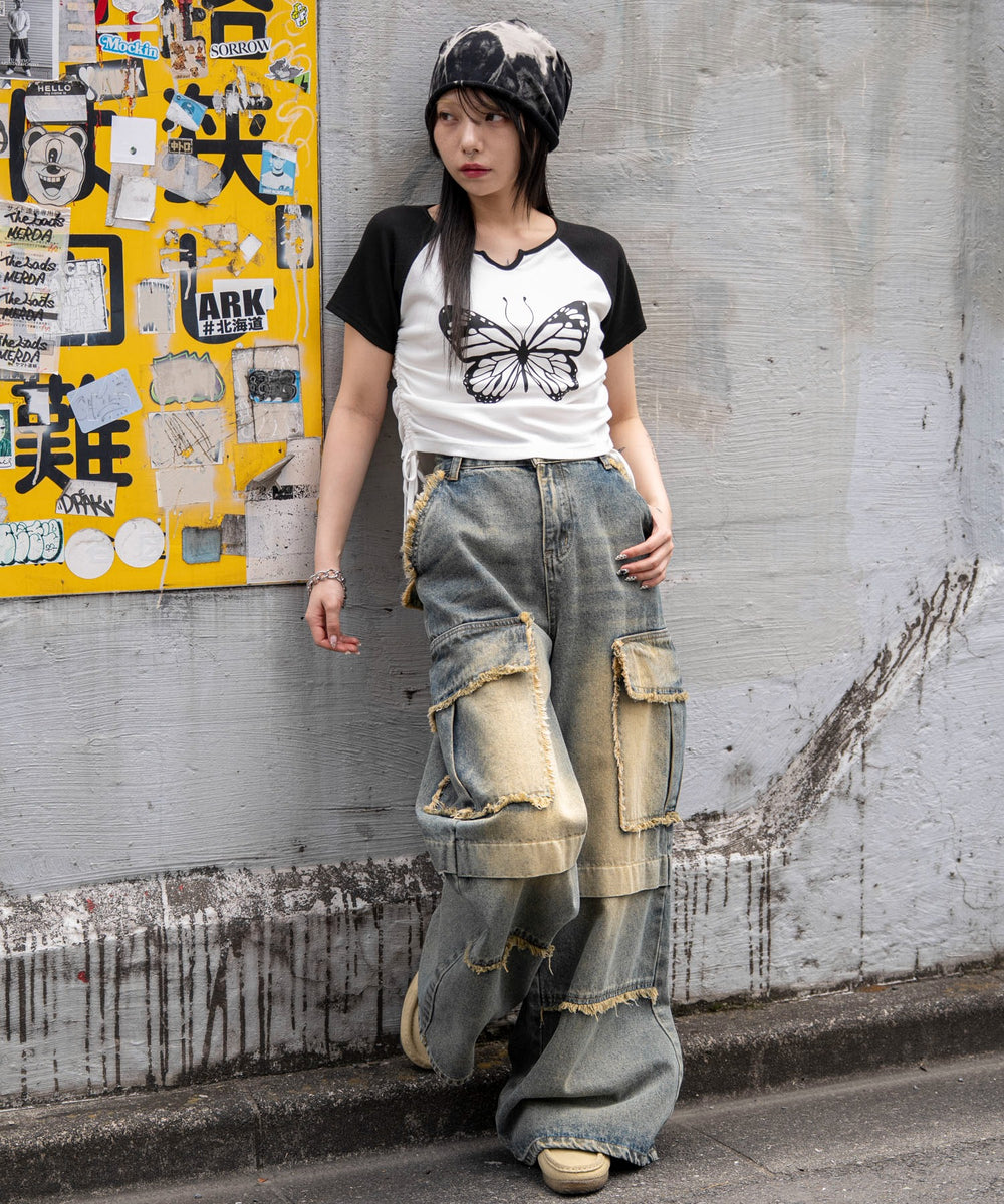 柄8 モデル：159cm F着用