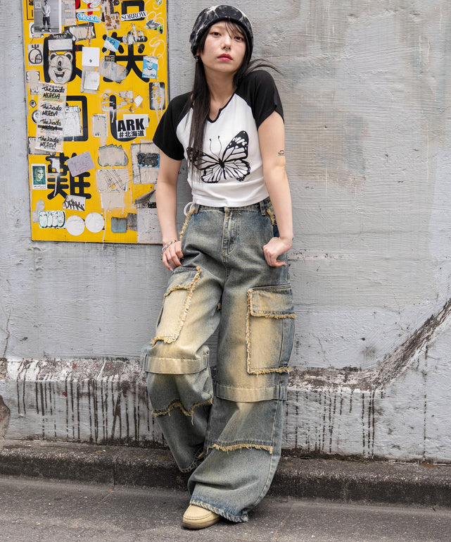 柄8 モデル：159cm F着用