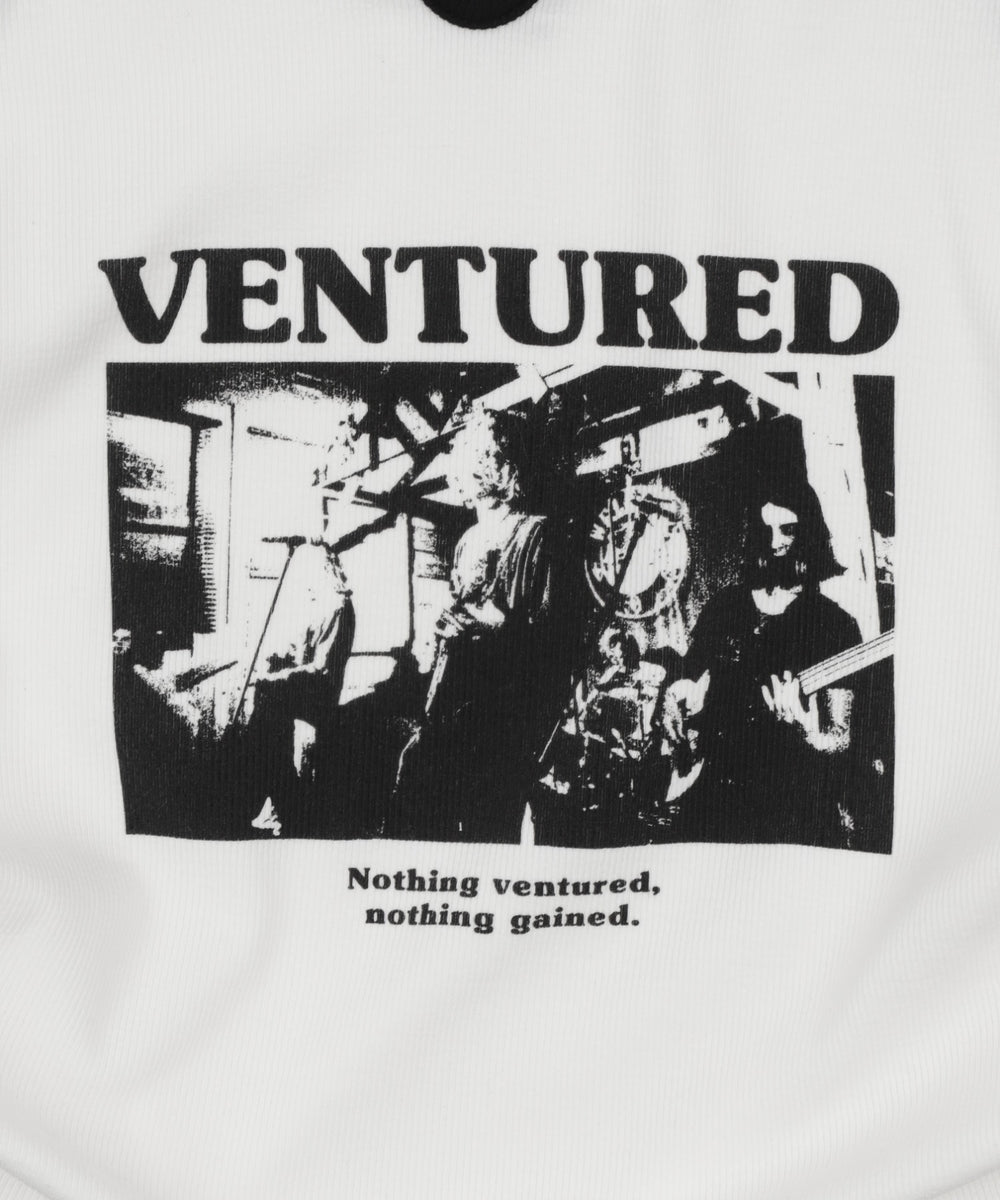 キーネックサイドレースアップちびT