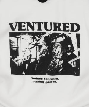 キーネックサイドレースアップちびT