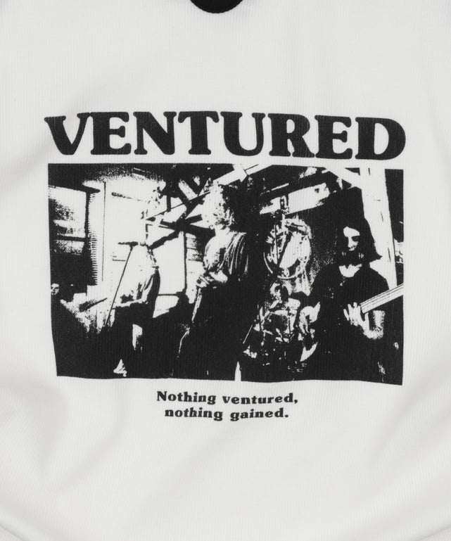 キーネックサイドレースアップちびT