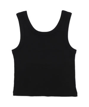 ラインストーンハートグラフィックタンク