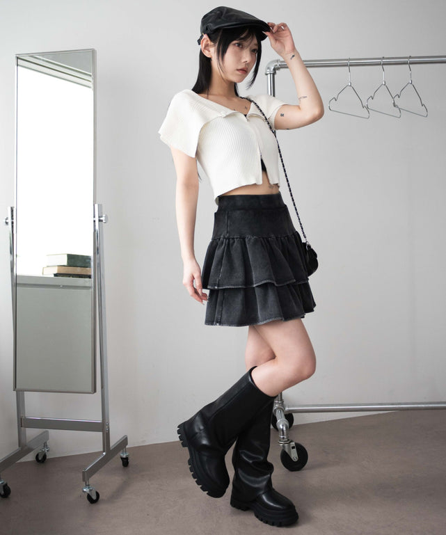 ホワイト モデル：159cm F着用