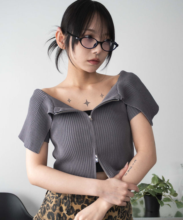 グレー モデル：159cm F着用