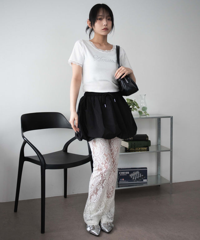 ホワイト モデル：159cm F着用