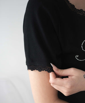 ロゴレースちびT