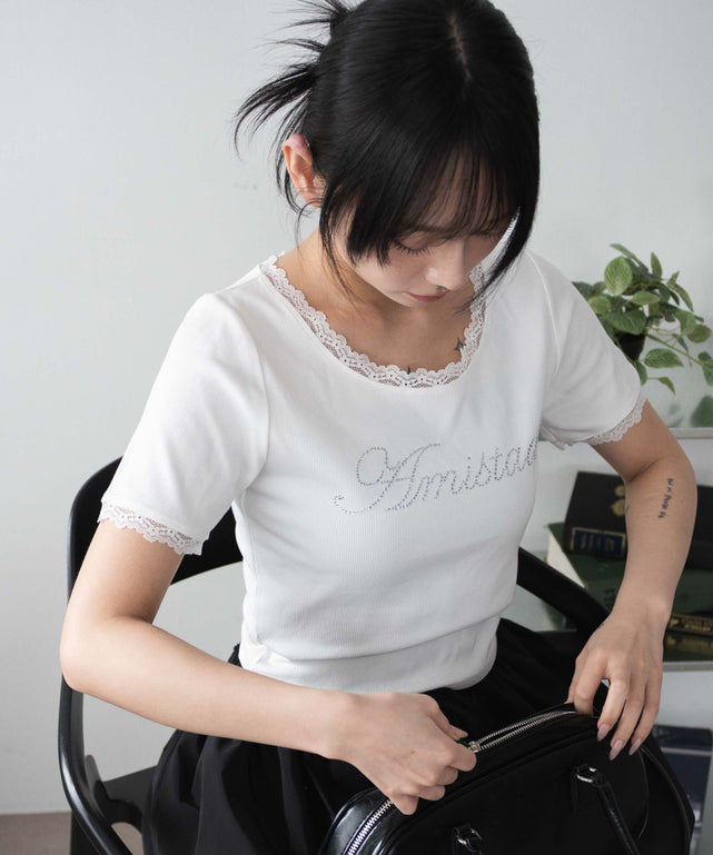 ホワイト モデル：159cm F着用