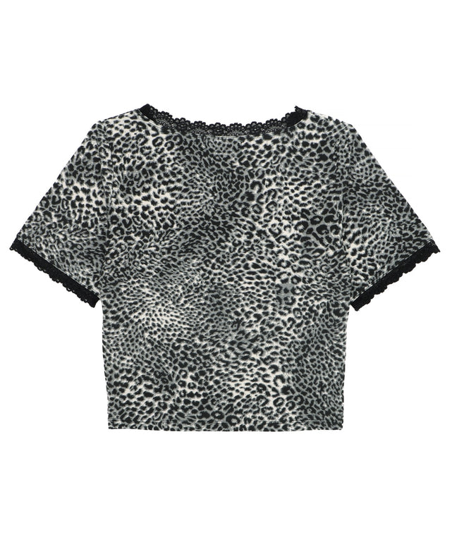 レオパードレースちびT