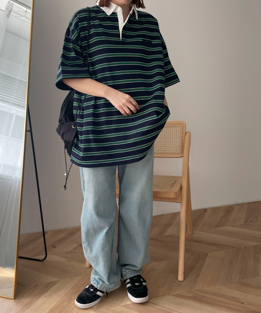 ネイビー モデル：155cm F着用