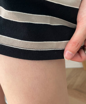 ボーダーラガーシャツ