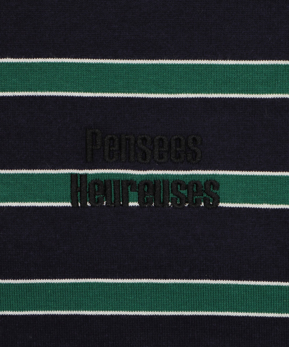 ボーダーラガーシャツ